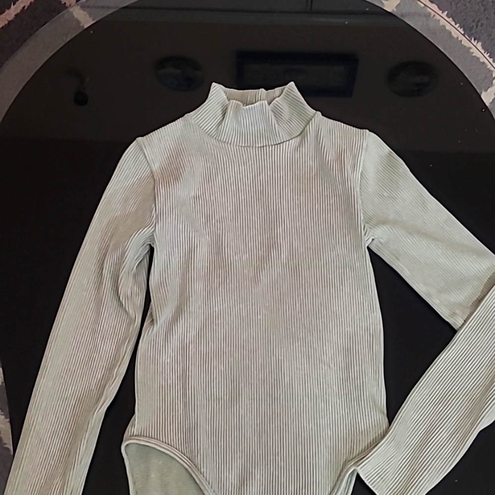 Body suit turtleneck